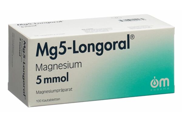 Mg5-Longoral Kautabl 5 mmol 100 Stk