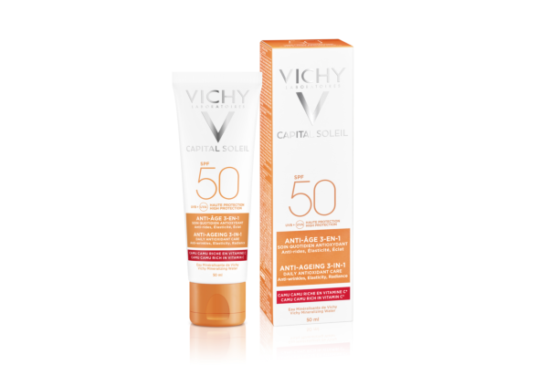 Vichy Ideal Soleil Anti-Age Creme LSF50+ Fl 50 ml