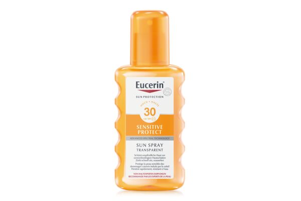 Eucerin SUN Body Spray Sensitive Protect transparent SPF30 200 ml