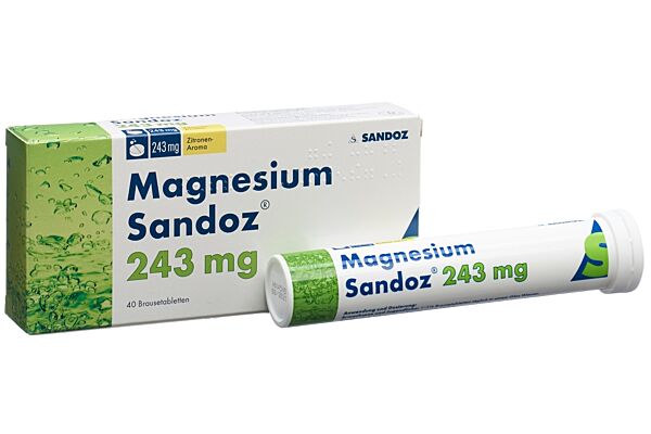 Magnesium Sandoz Brausetabl 40 Stk