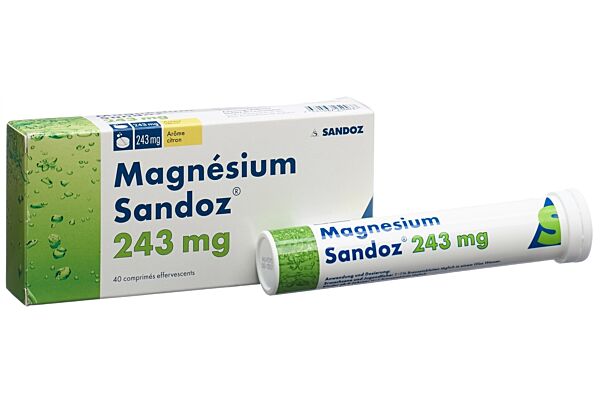 Magnesium Sandoz Brausetabl 40 Stk