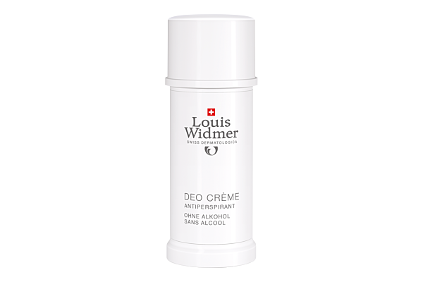 Louis Widmer déodorant crème sans aluminium sans parfum 40 ml