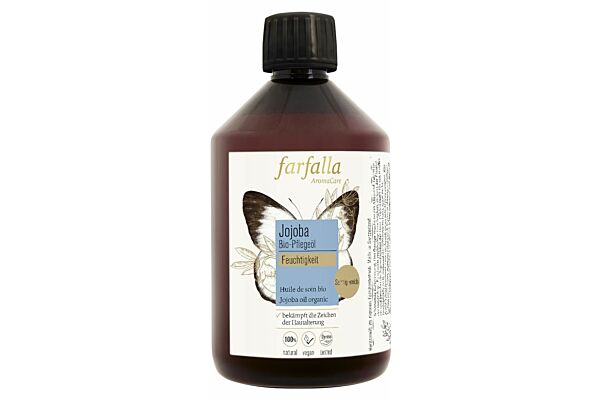 farfalla Bio-Pflegeöl Jojoba 500 ml