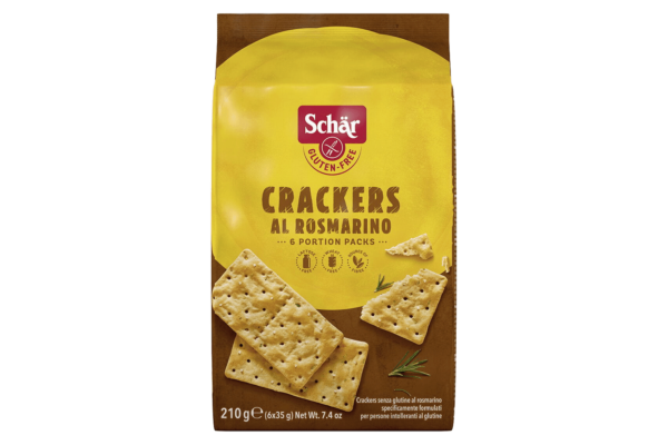 Schär Crackers al rosmarino glutenfrei 210 g