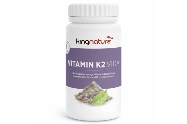 Kingnature Vitamin K2 Vida caps 225 mcg bte 120 pce