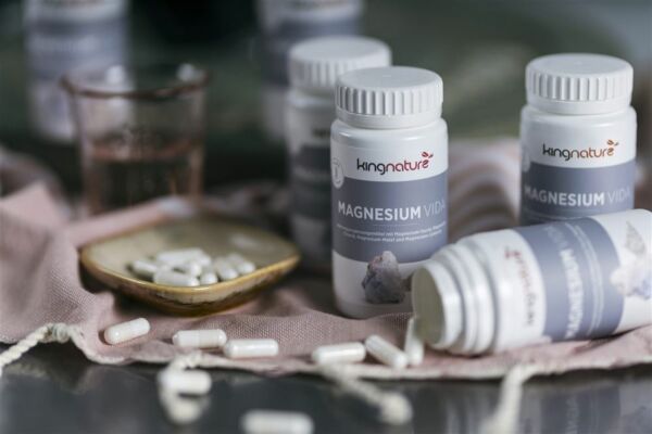 Kingnature Magnesium Vida caps 1020 mg bte 60 pce