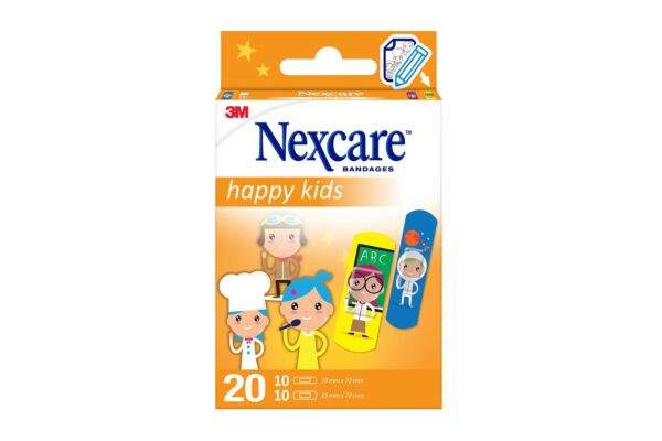 3M Nexcare Kinderpflaster Happy Kids Professions 20 Stk