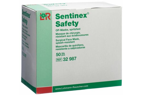 Sentinex OP-Masken Safety Typ IIR Box 50 Stk