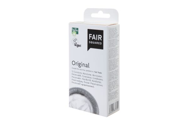 Fairsquared préservatif Original vegan 10 pce