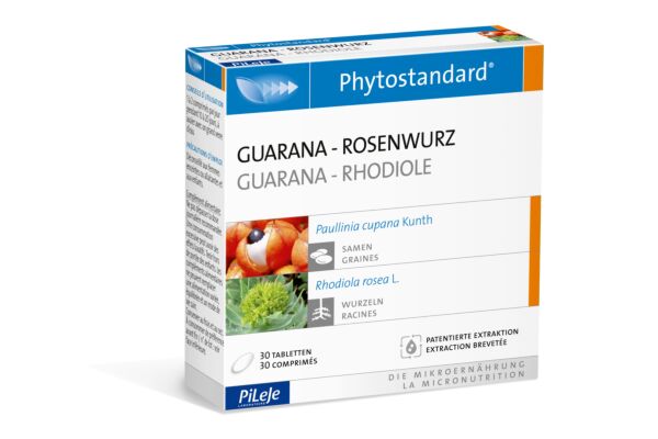 Phytostandard Guarana-Rosenwurz Tabl 30 Stk