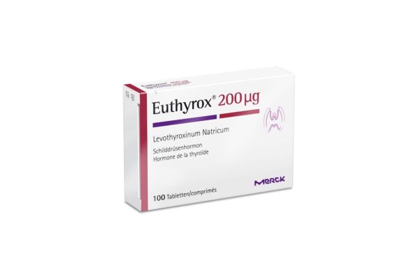 Euthyrox 200 cpr 200 mcg 100 pce