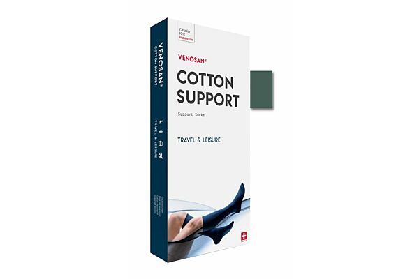 Venosan COTTON SUPPORT Socks A-D M olive 1 Paar