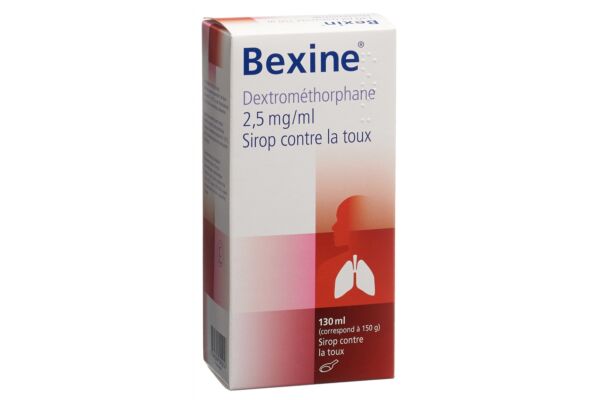 Bexine sirop 25 mg/10ml fl 130 ml