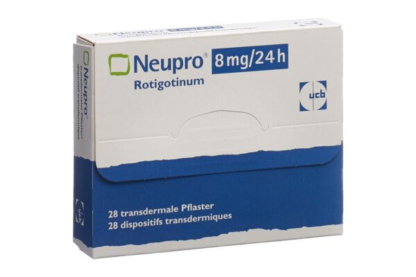 Neupro patch mat 8 mg/24h sach 28 pce