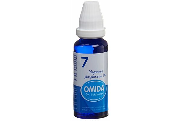 Omida Schüssler Nr7 Magnesium phosphoricum Dil D 6 Fl 30 ml