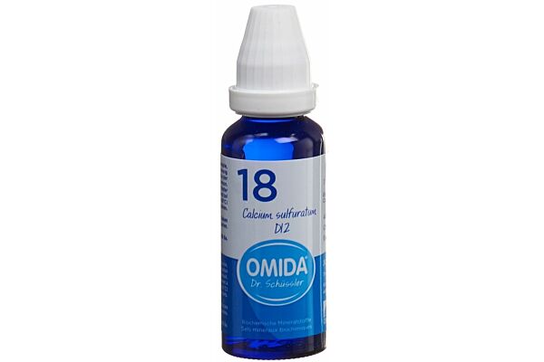 Omida Schüssler Nr18 Calcium sulfuratum Dil D 12 Fl 30 ml