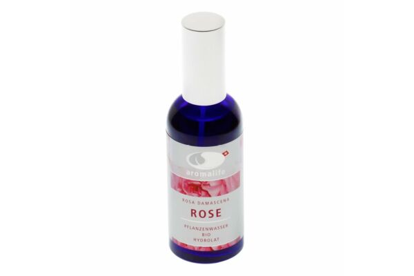 Aromalife Pflanzenwasser Rose BIO Spr 100 ml