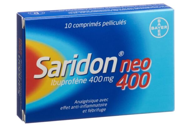 Saridon neo cpr pell 400 mg 10 pce