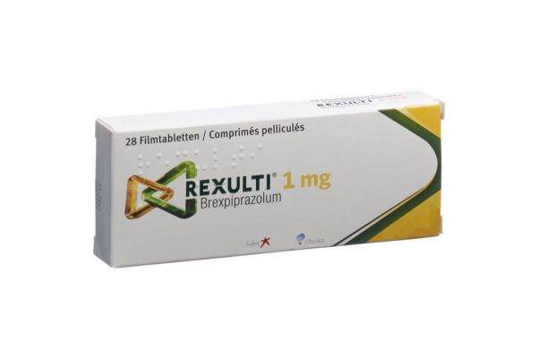 Rexulti cpr pell 1 mg 28 pce