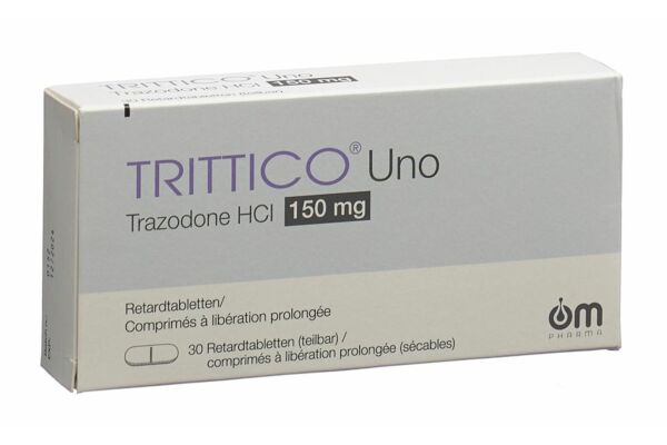 Trittico Uno Ret Tabl 150 mg 30 Stk