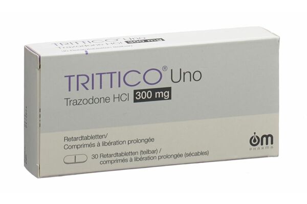 Trittico Uno Ret Tabl 300 mg 30 Stk