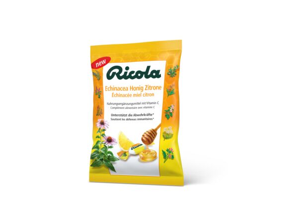 Ricola Echinacea Honig Zitrone mit Zucker Btl 75 g