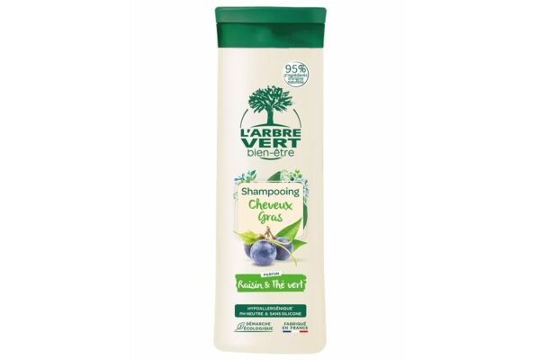 L'ARBRE VERT shampooing écologique cheveux gras fl 250 ml