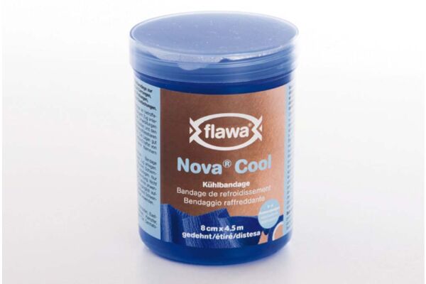 Flawa Nova Cool Kühlbandage 8cmx4.5m Ds