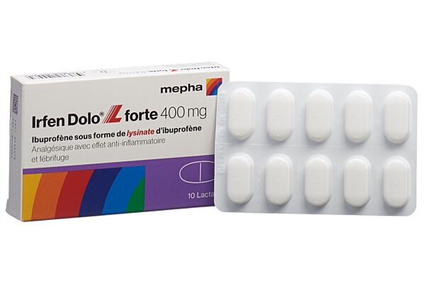 Irfen Dolo L forte Lactab 400 mg 10 Stk