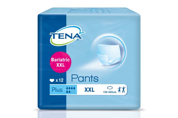TENA Pants Bariatric Plus XXL 12 pce