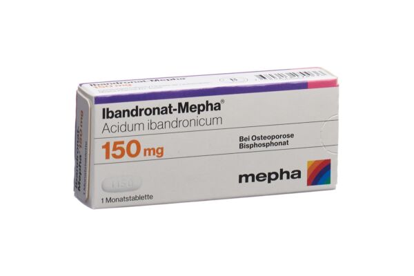 Ibandronat-Mepha 150 mg Monatstabletten
