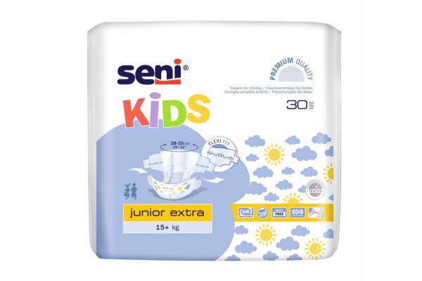 Seni Kids Junior Extra 15+kg 30 pce