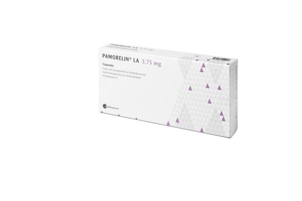 Pamorelin LA subst sèche 3.75 mg avec solvant (système d'adaptation) set