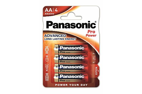 Panasonic Batterien Pro Power AA LR6 4 Stk