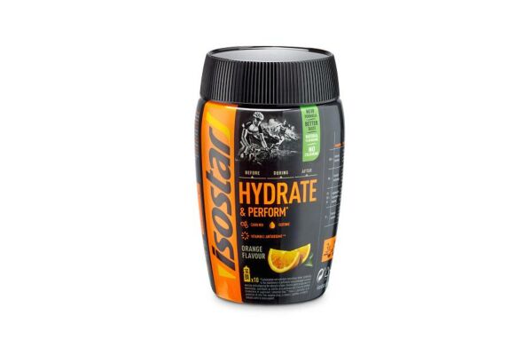 Isostar Hydrate & Perform pdr Orange bte 400 g