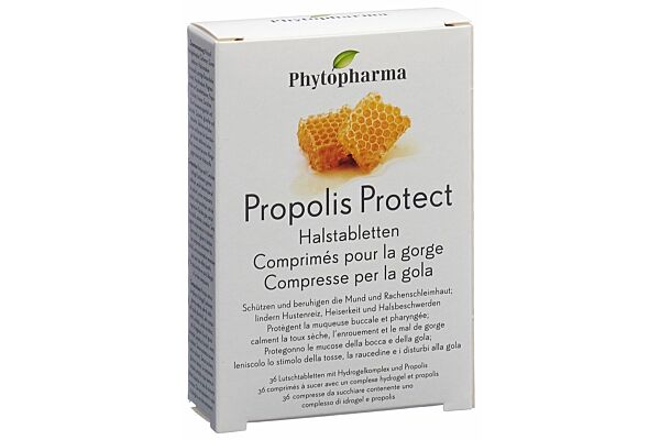 Phytopharma Propolis Protect comprimés pour la gorge 36 pce