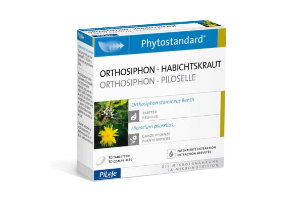 Phytostandard orthosiphon-piloselle cpr 30 pce