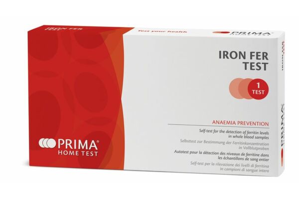 PRIMA HOME TEST Iron FER Test