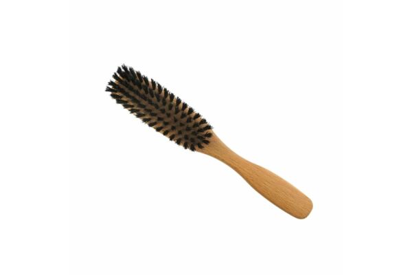 Herba brosse à cheveux poils de sanglier 21.5cm bois de hêtre certifié FSC