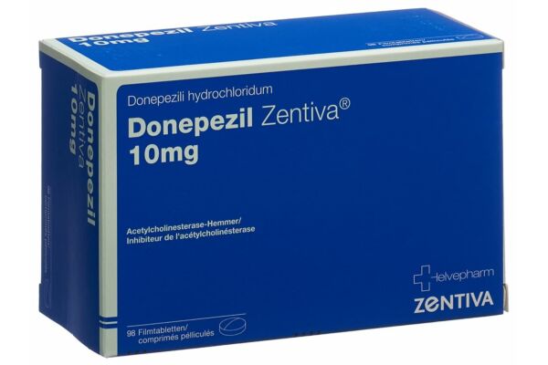 Donepezil Zentiva Filmtabl 10 mg 98 Stk