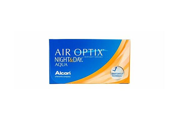 Air Optix Night & Day Aqua -0.00dpt Krümmung (BC)) 8.40 Dia 13.80 6 pce