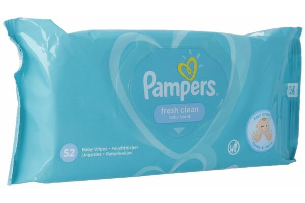 Pampers lingettes humides Fresh Clean 52 pce