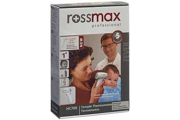 Rossmax Thermomètre sans contact HC700