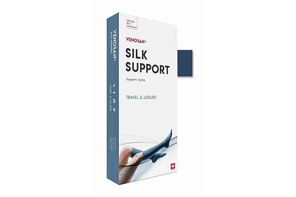 Venosan Silk A-D Support Socks S jeans 1 Paar