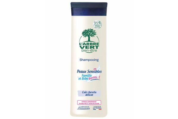 L'ARBRE VERT shampooing peaux sensibles français fl 250 ml