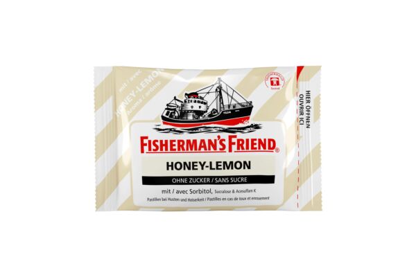Fisherman's Friend miel-citron pastilles sans sucre sach 25 g