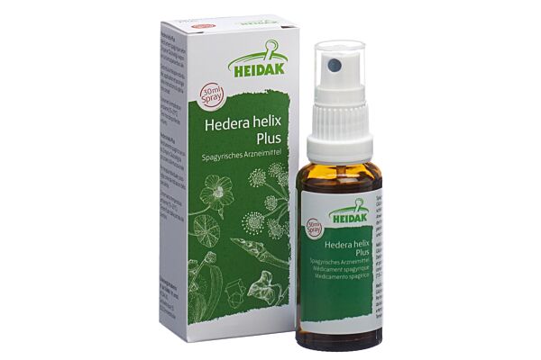 HEIDAK SPAGYRIK Hedera helix plus Spray Fl 30 ml