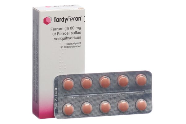 Tardyferon Ret Tabl 80 mg 30 Stk