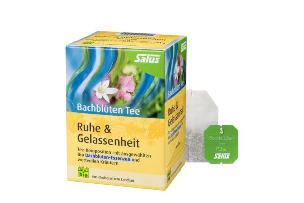 Salus Bachblüten Tee Ruhe & Gelassenheit Bio Btl 15 Stk