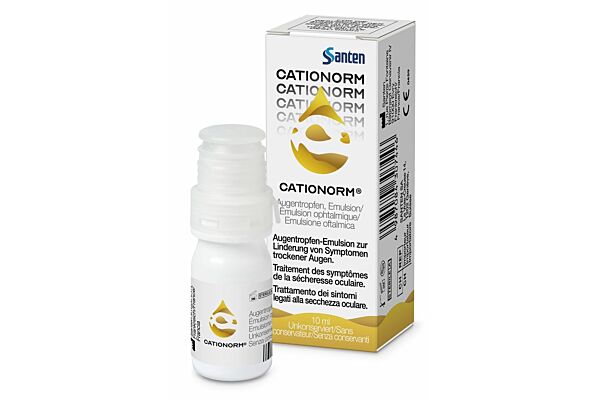 Cationorm Augentropfen-Emulsion Fl 10 ml